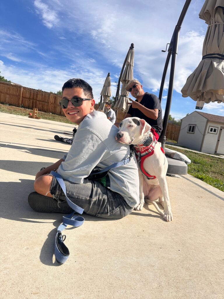deaf dog Scottie