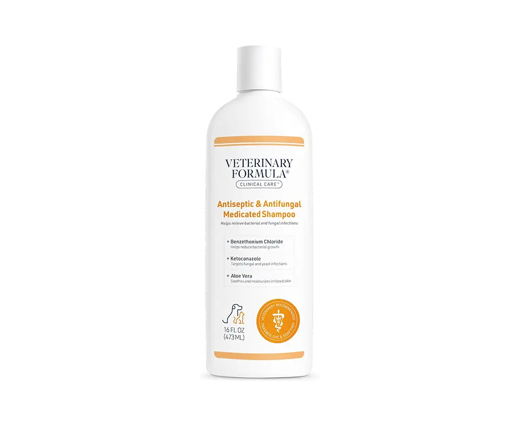 Veterinary Formula Clinical Care Antiseptic & Antifungal Shampoo, 16 oz