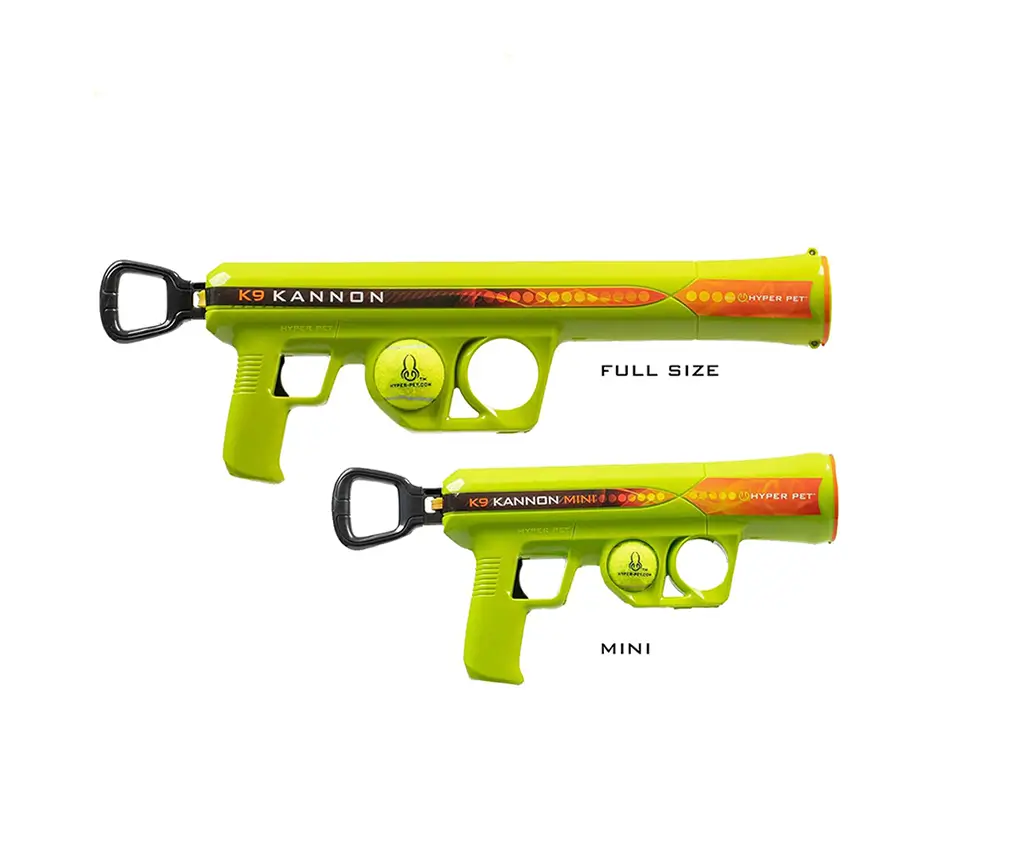 Hyper Pet K9 Kannon Dog Ball Thrower Launcher for Dogs, All Breeds Up To 60 Pounds
